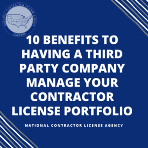 Contractor License Portfolio